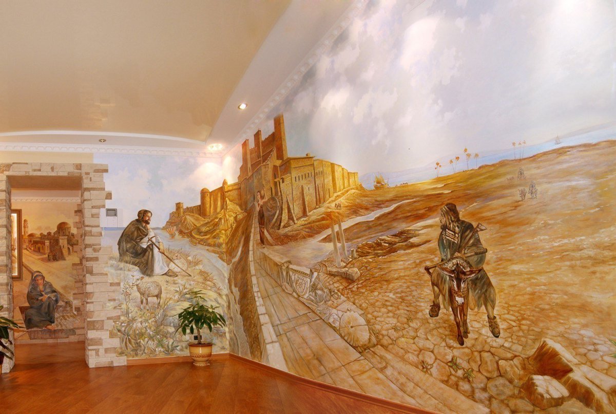 Художественная роспись стен