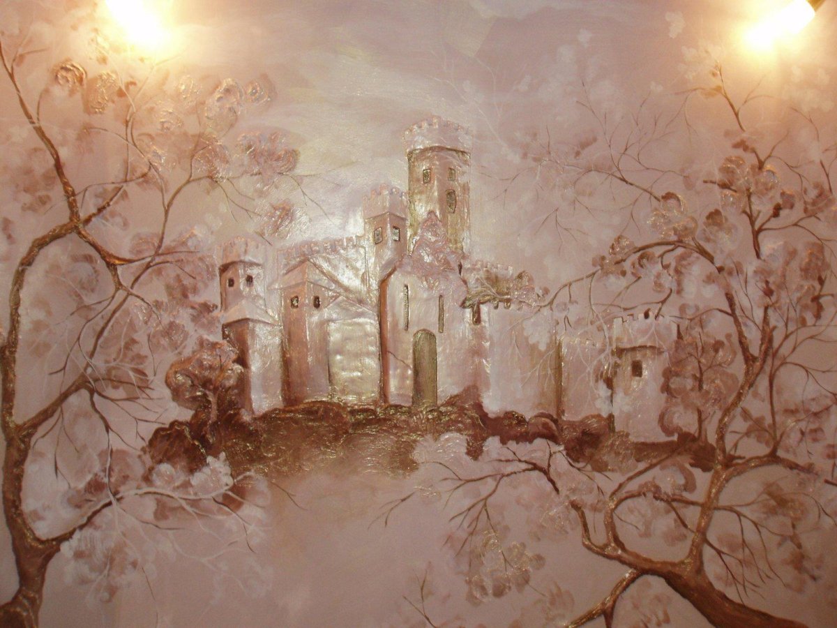 Фрески роспись на сырой штукатурке