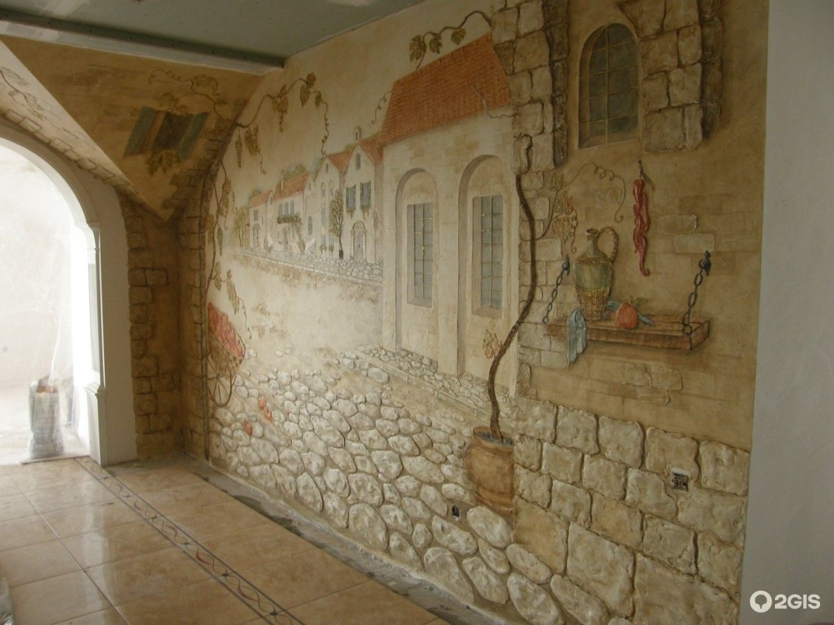 Декоративная роспись в интерьере