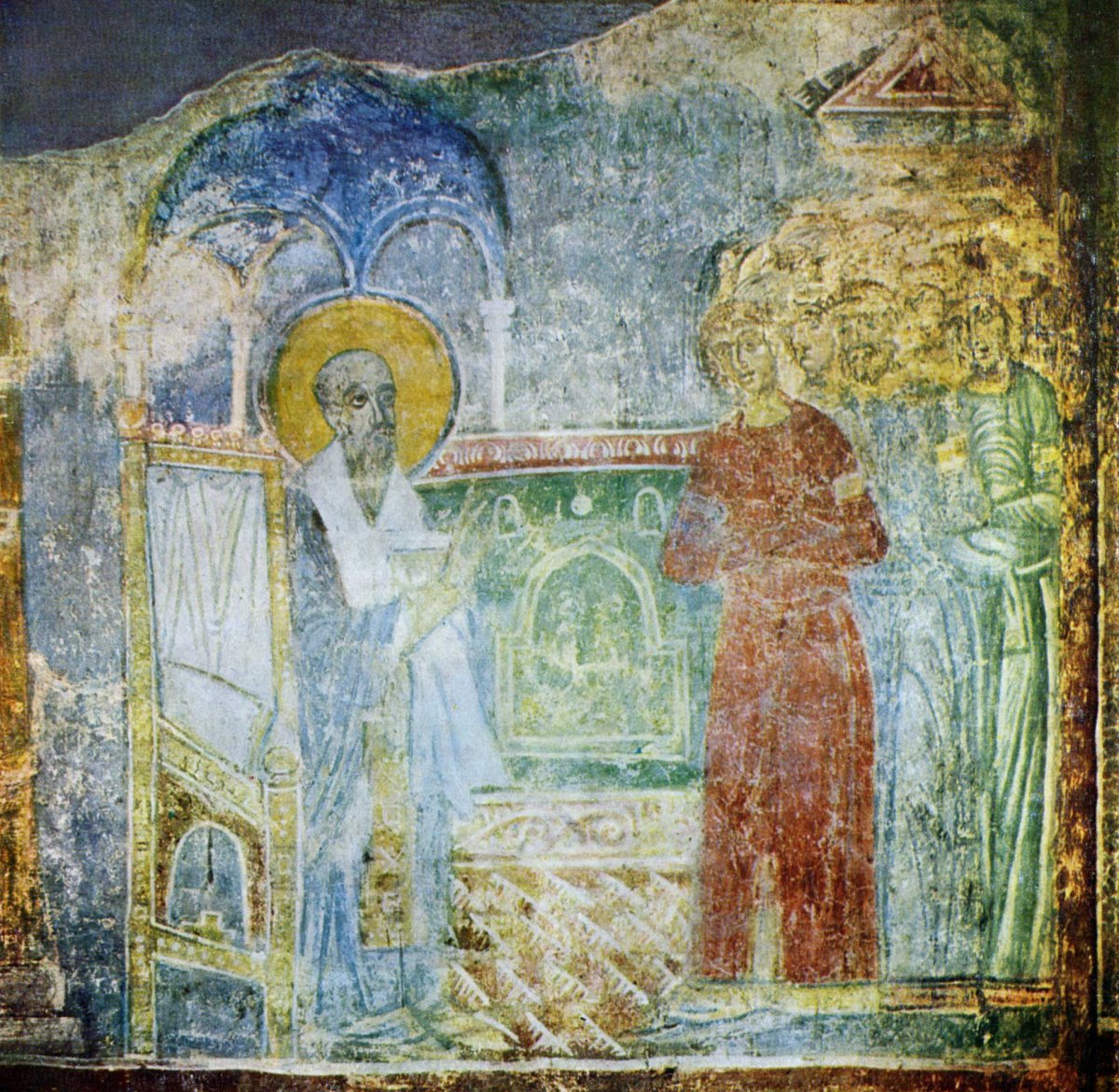 Кирилловская Церковь в Киеве фрески