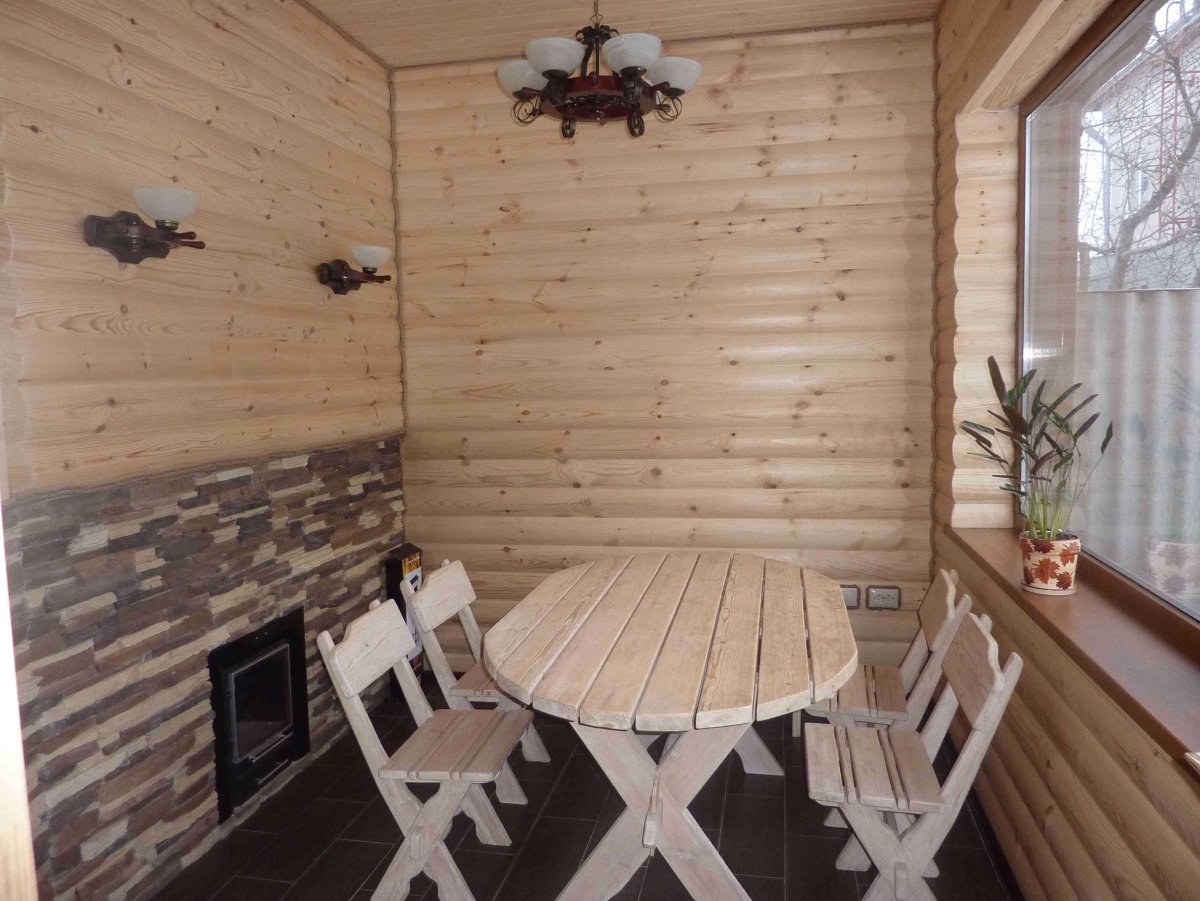 Внутренняя отделка бани и предбанника