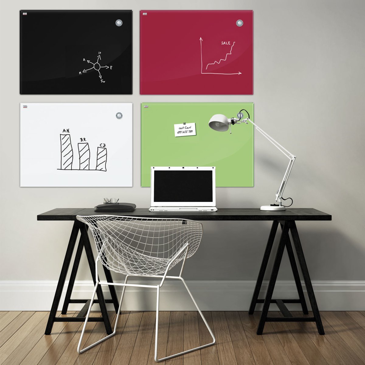 Доска планер магнитно-маркерная 2x3 Office