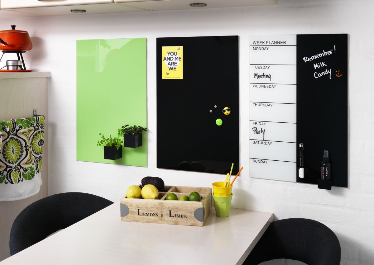 Стеклянная маркерная доска