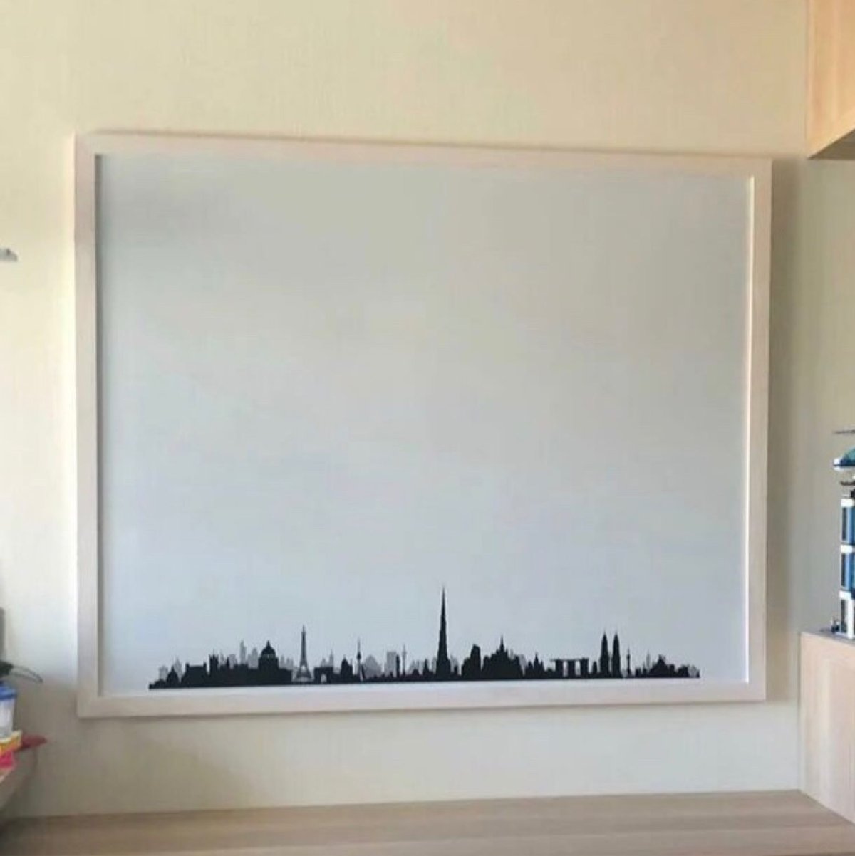 Магнитная маркерная доска на стену