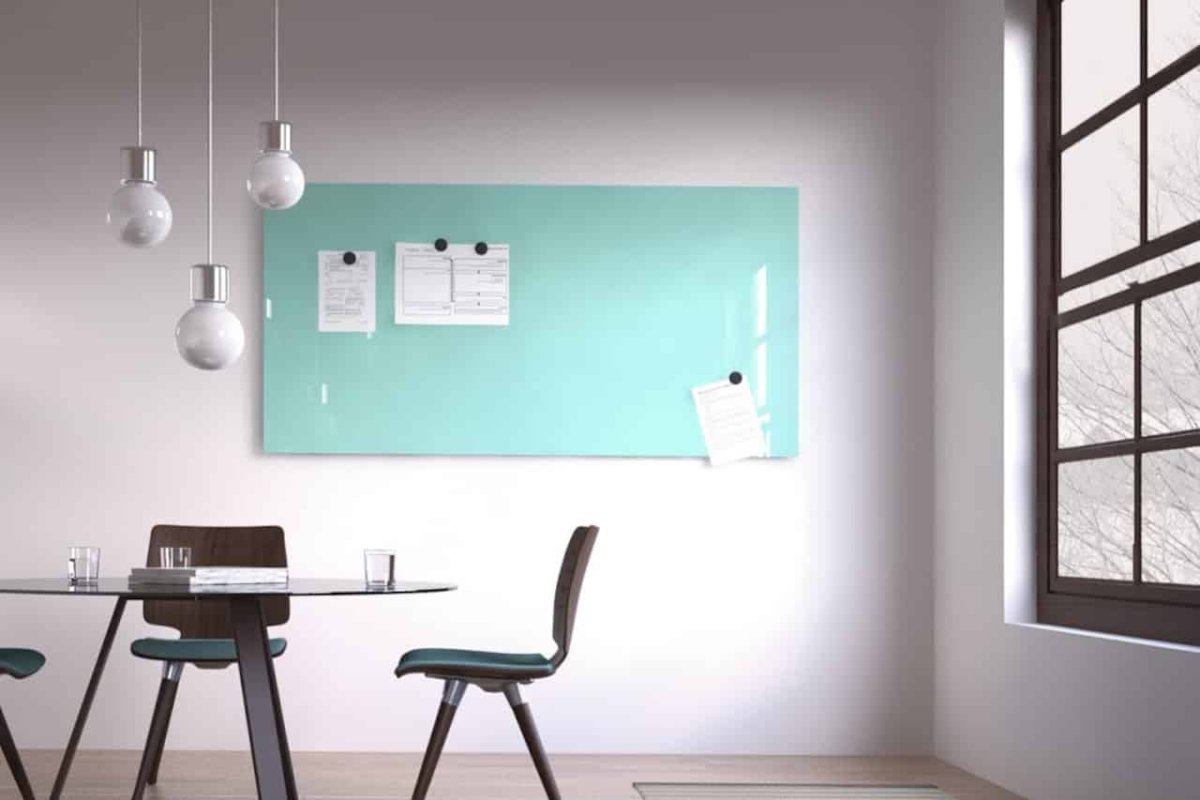 Стеклянная магнитномаркернаядоска askll 100x150см