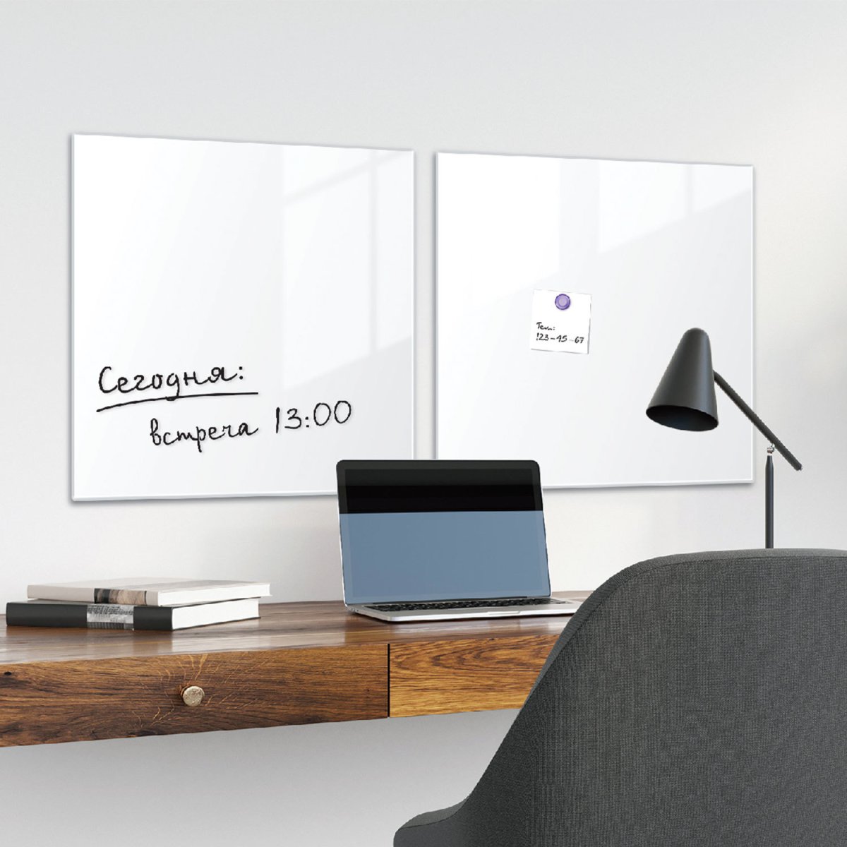 Магнитно-маркерная доска BRAUBERG 27837