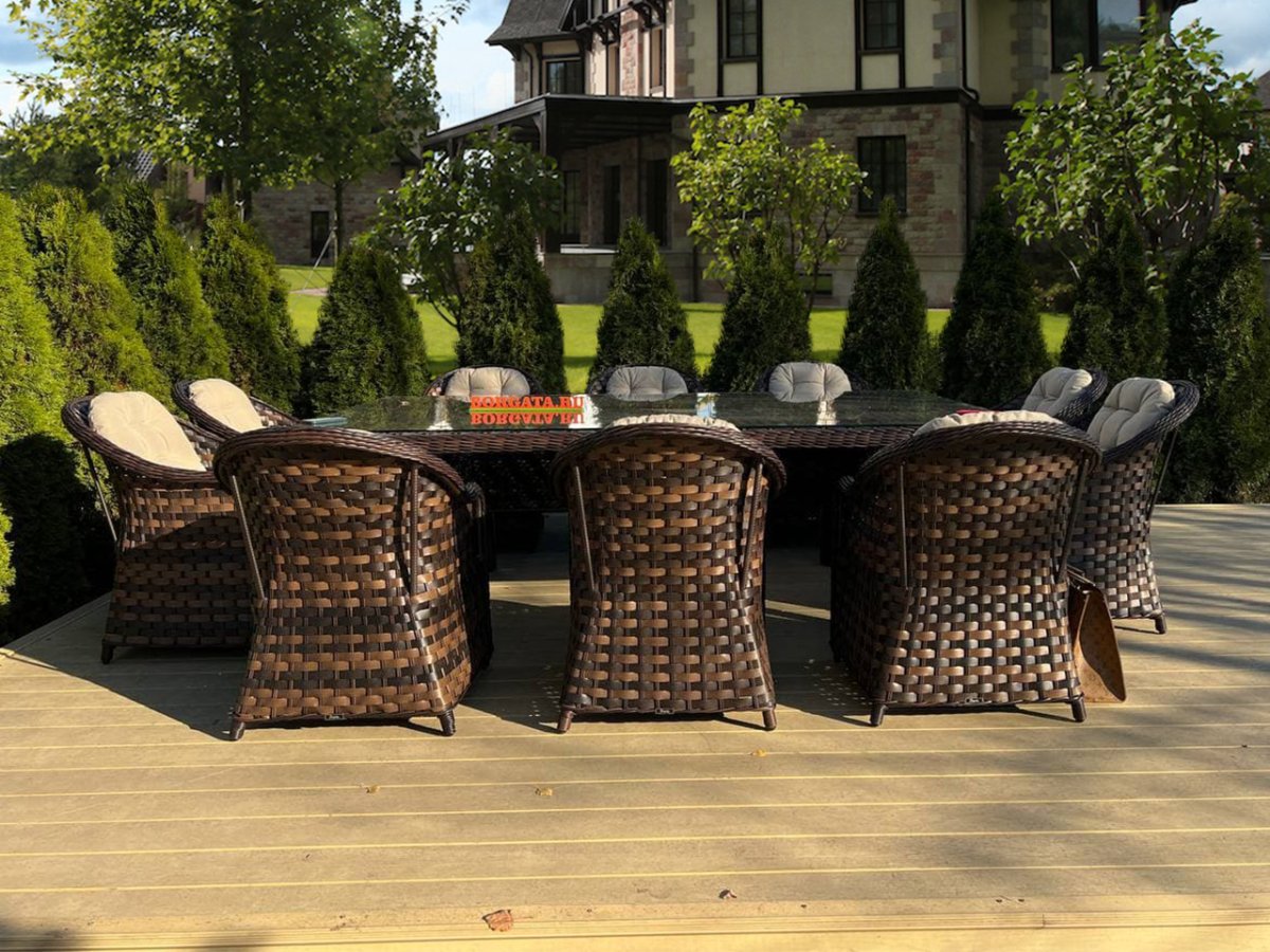 Мебель ротанг на 10 персон