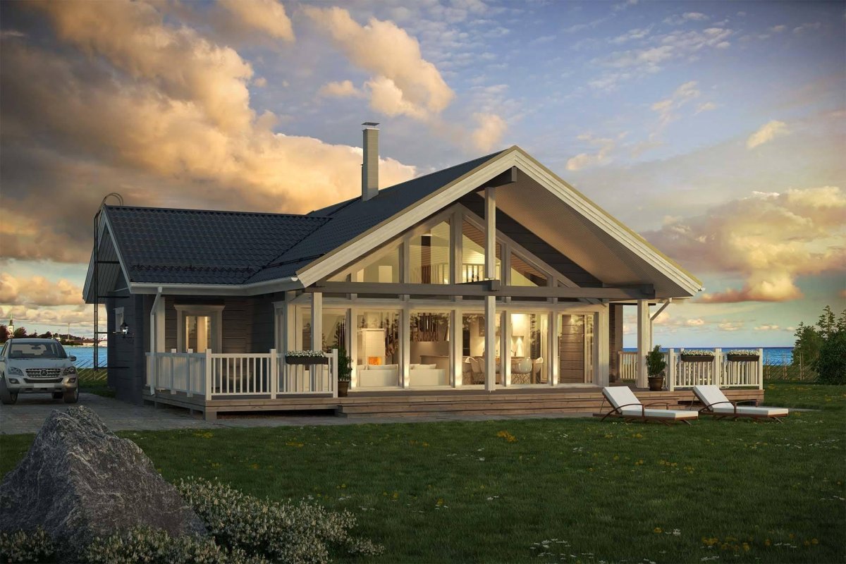 Проекты финских домов Kontio