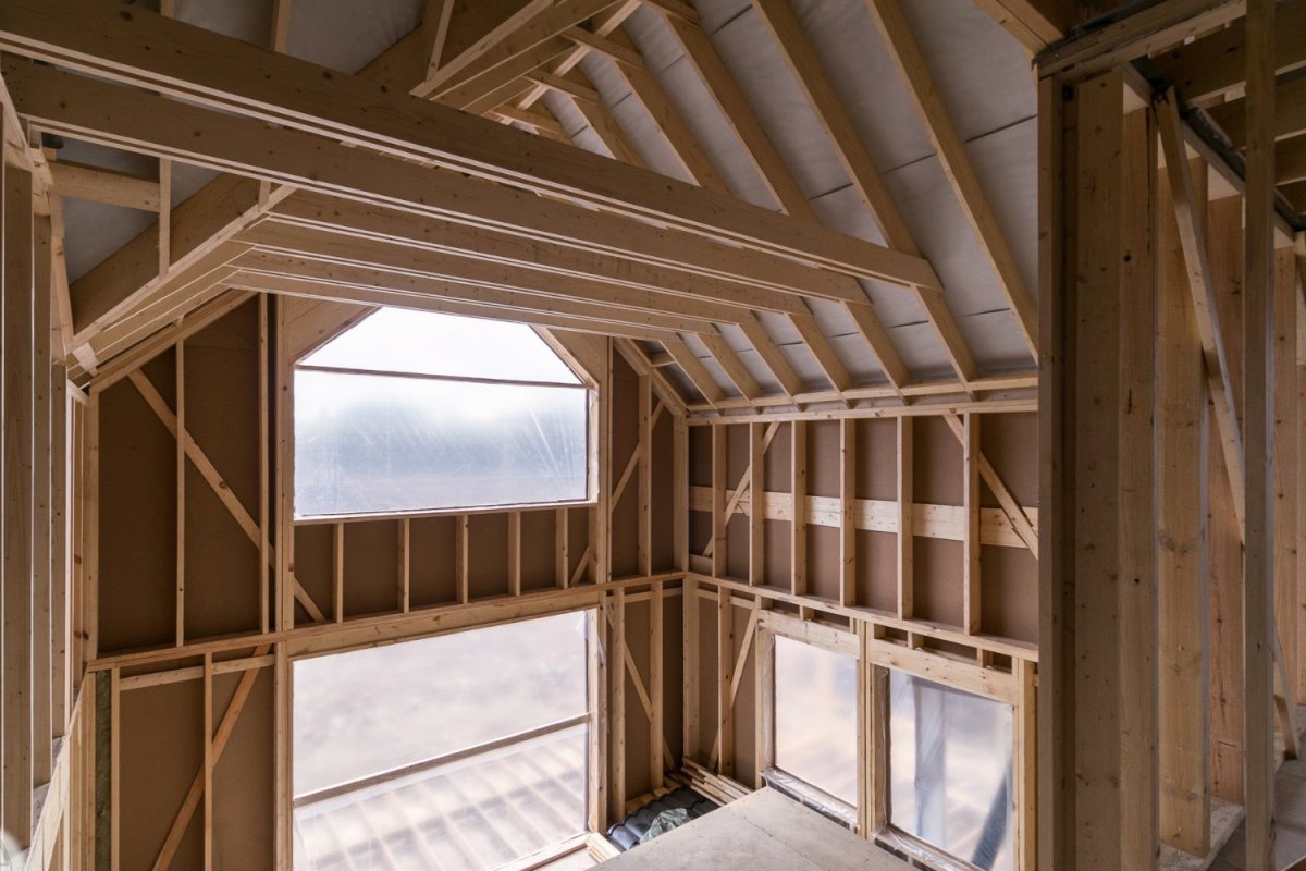 Стропильная система барнхаус