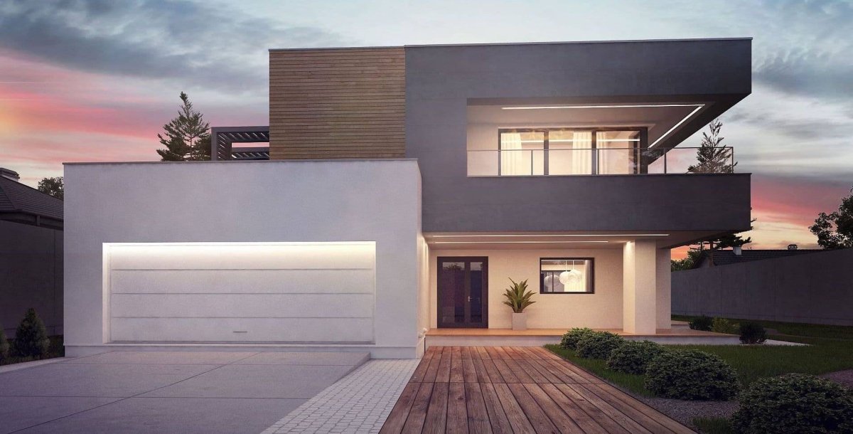 Дома в стиле Хай тек