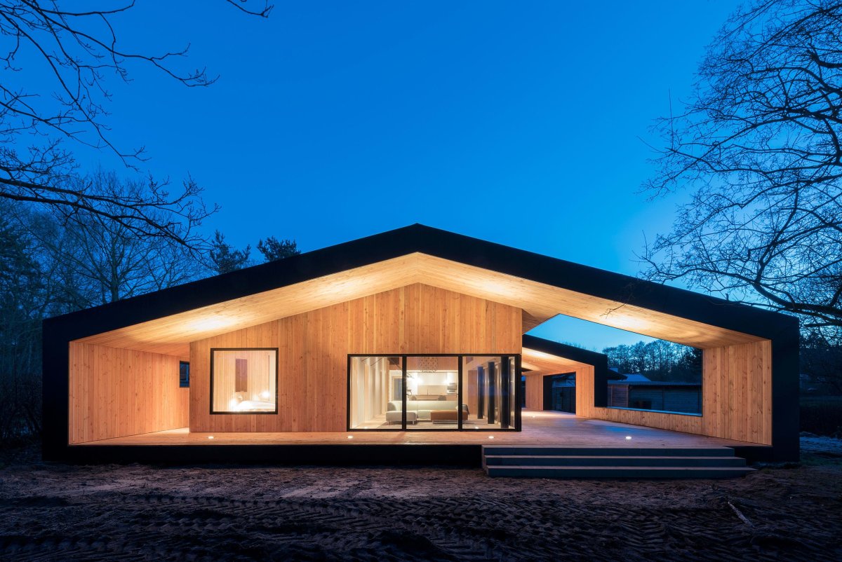 Барнхаус одноэтажный