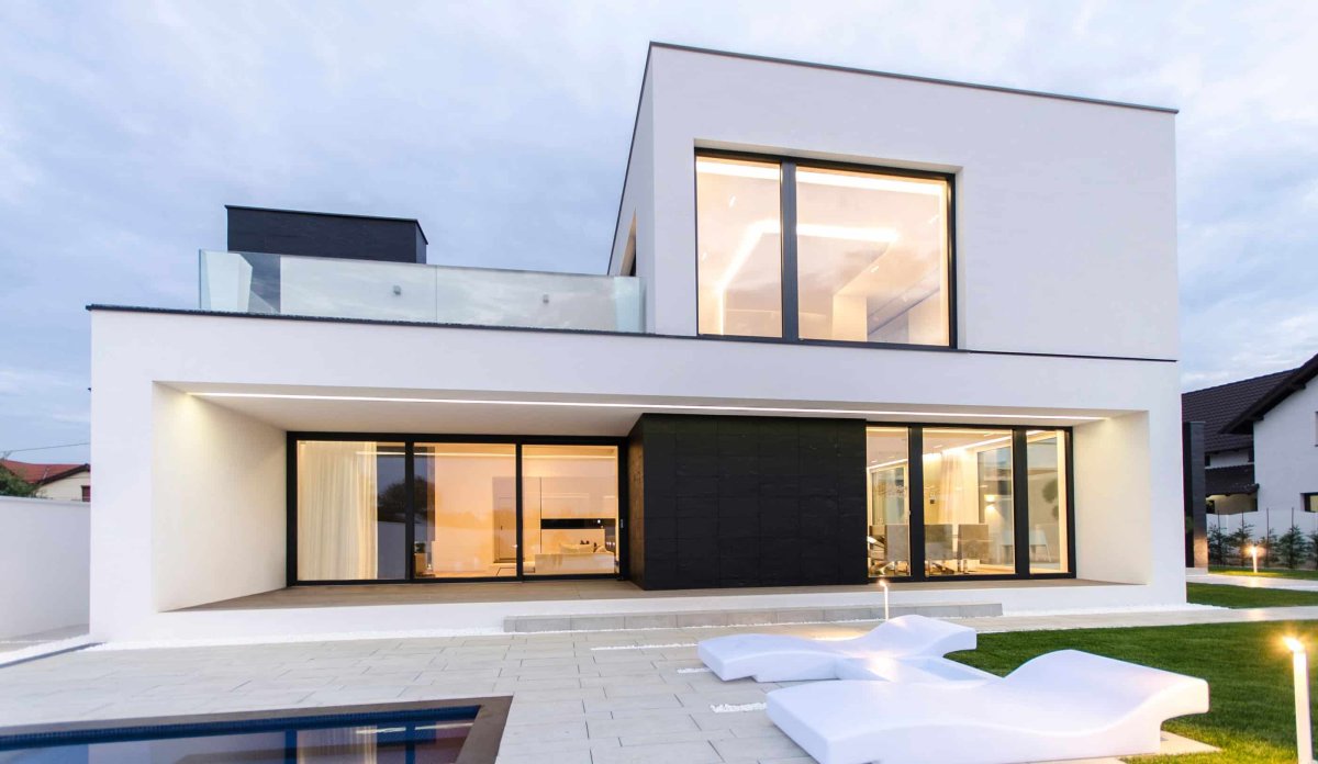 Стильные современные дома