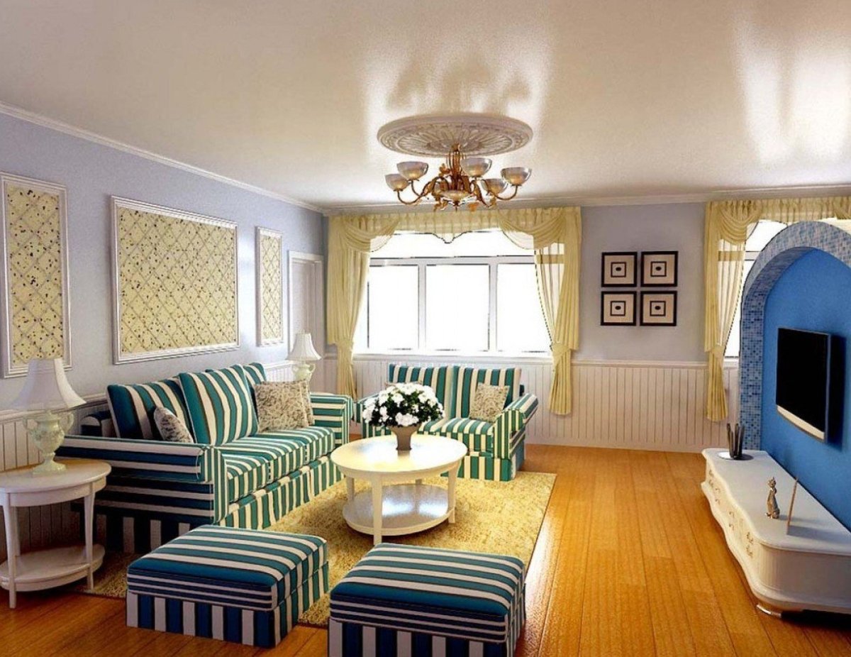 Средиземноморский греческий интерьер