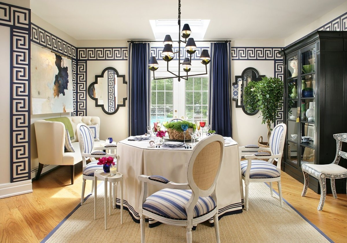 Греческий стиль в интерер