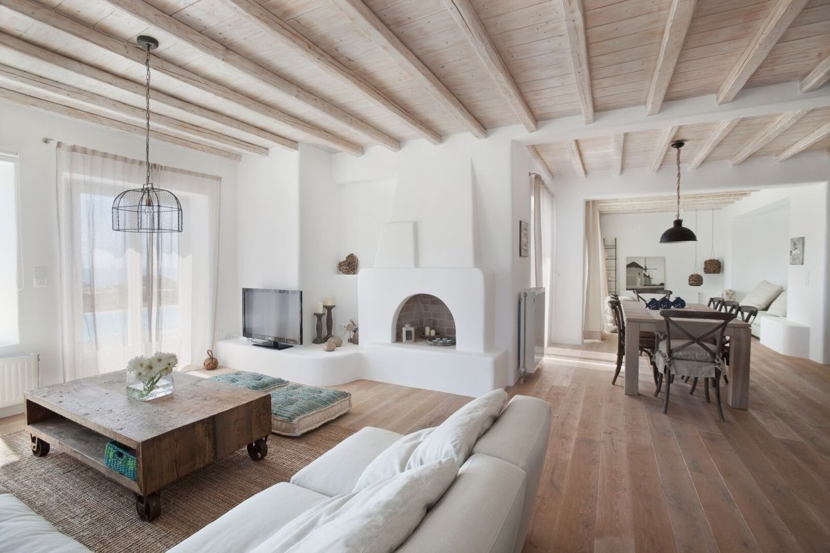 Греческий стиль в интерьере