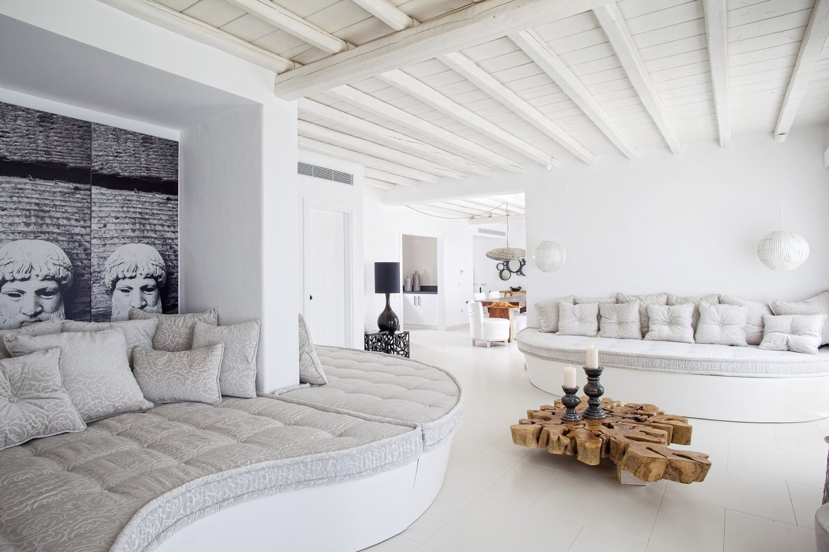 Греческий стиль в интерьере