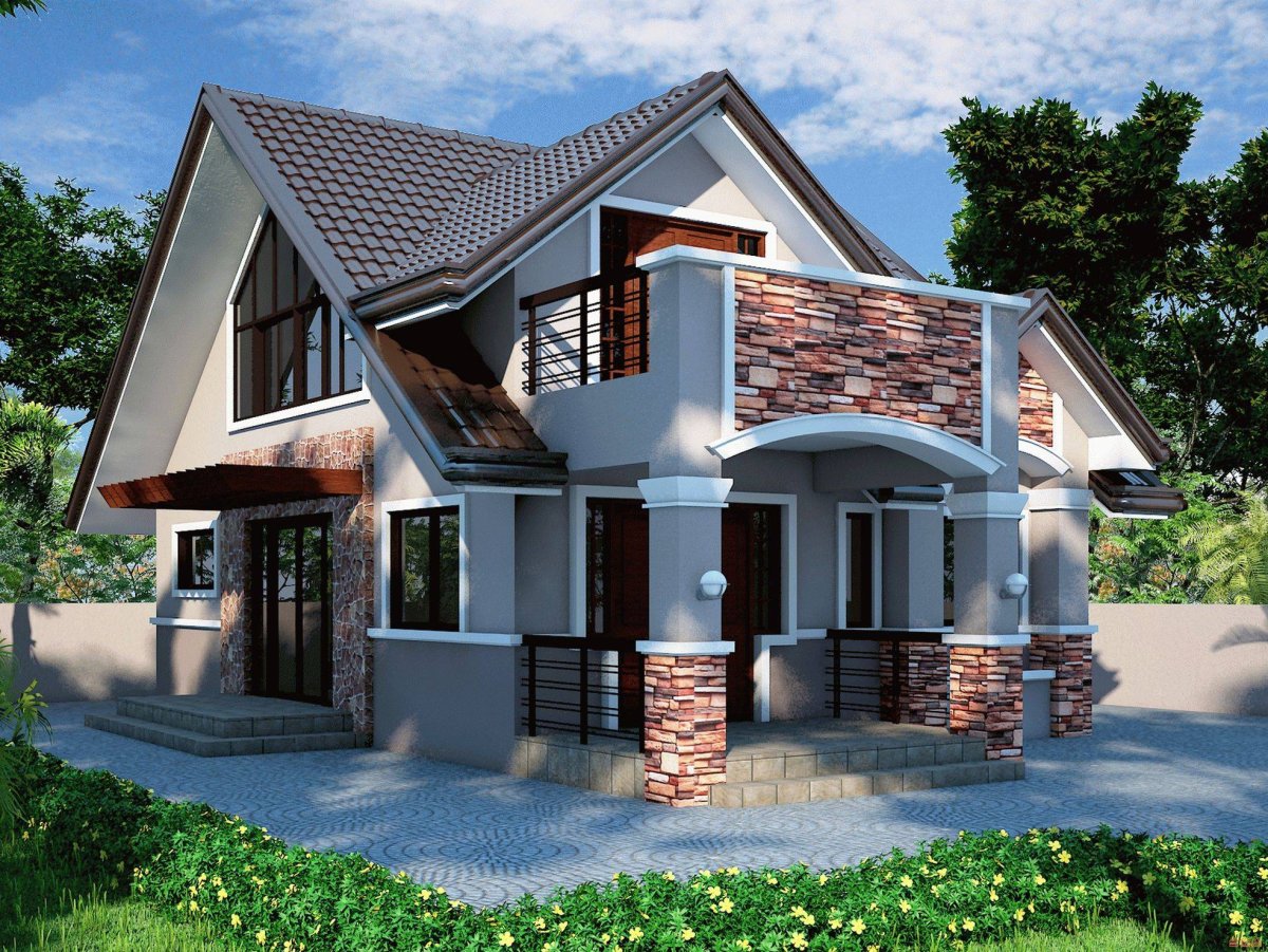 Красивые коттеджи