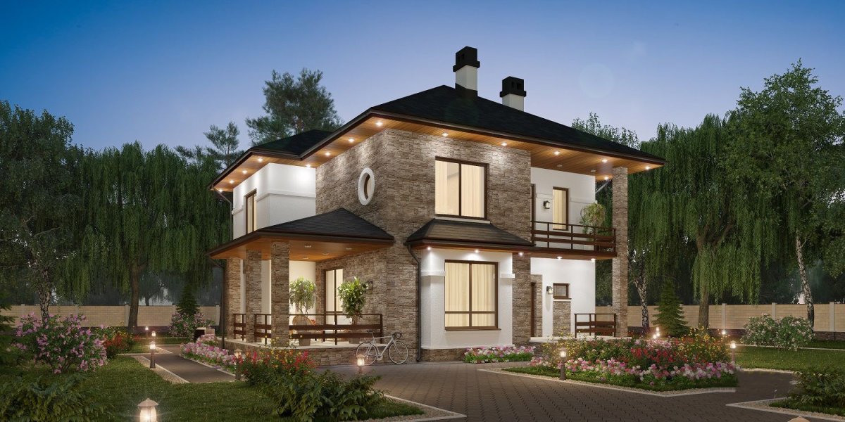 Двухэтажный дом