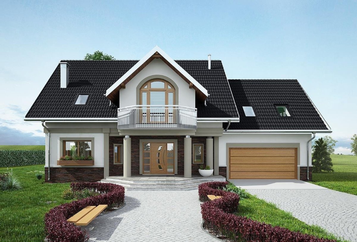 АРХЕТОН проекты домов с мансардой