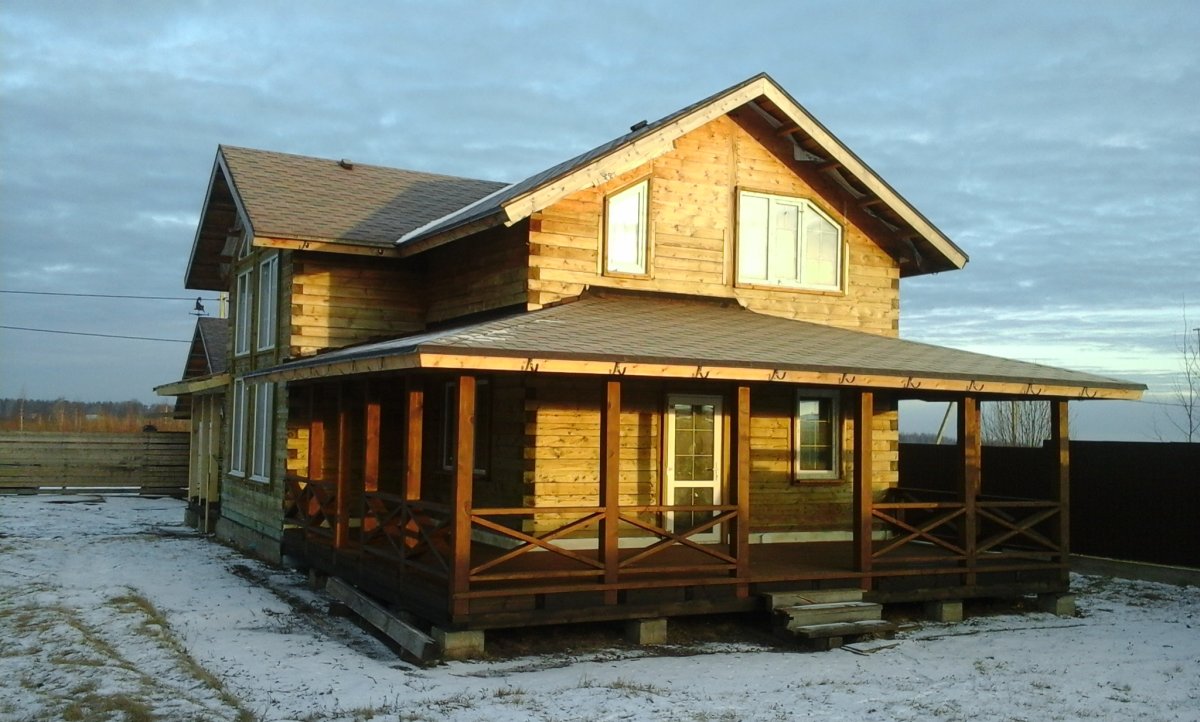 Пристройка веранды к дому