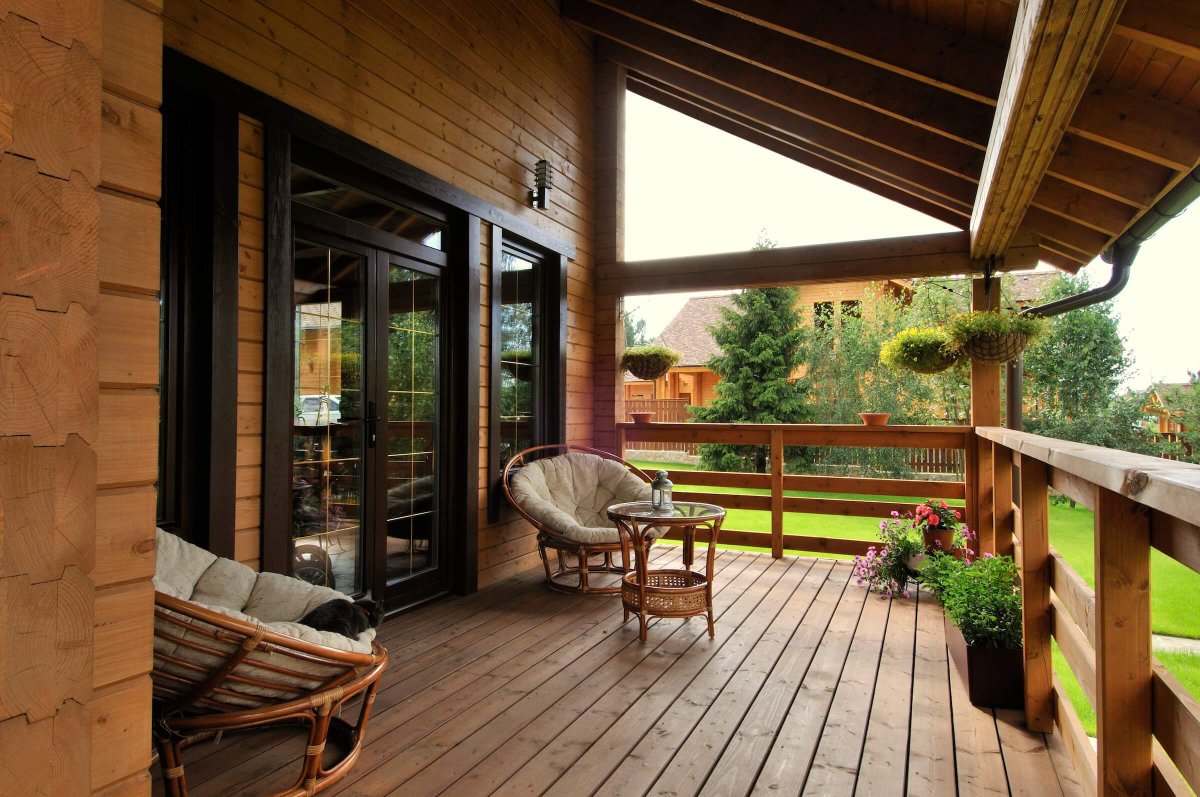 Веранды и террасы