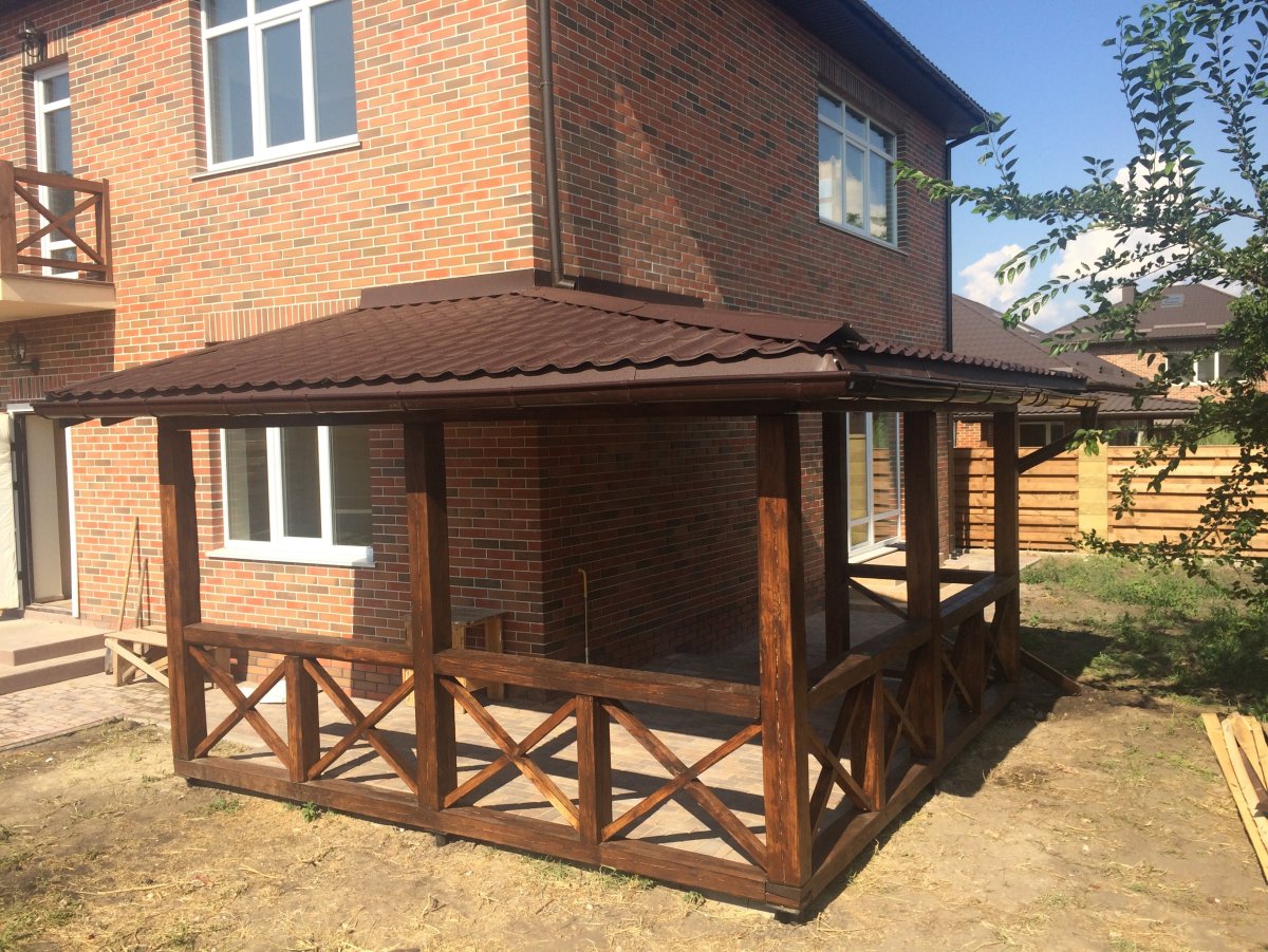 Угловая веранда