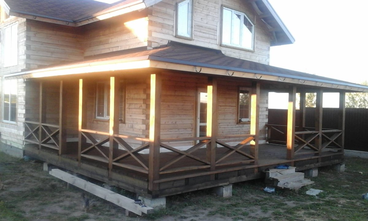 Терраса к дому