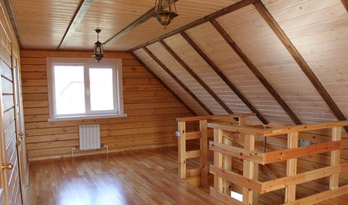 Отделка дачного домика