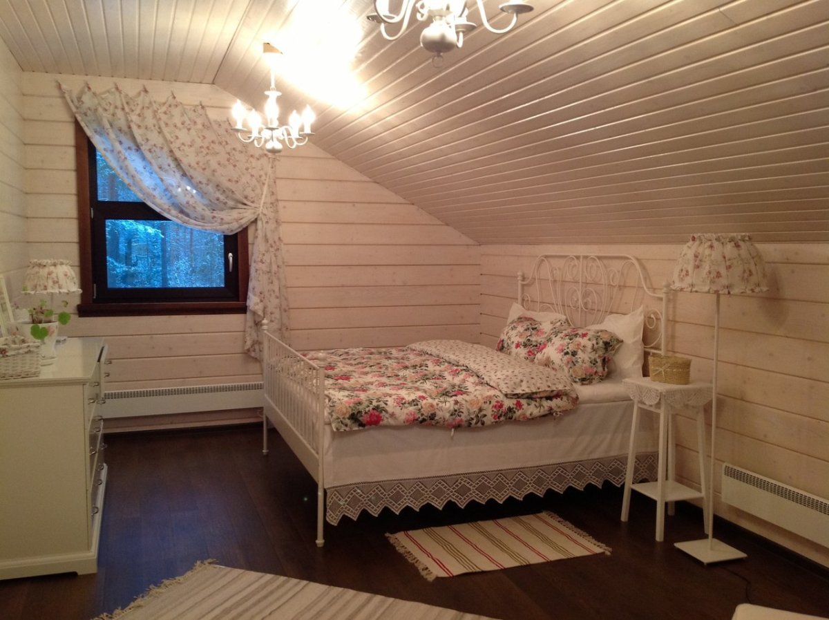 Комната на даче интерьер