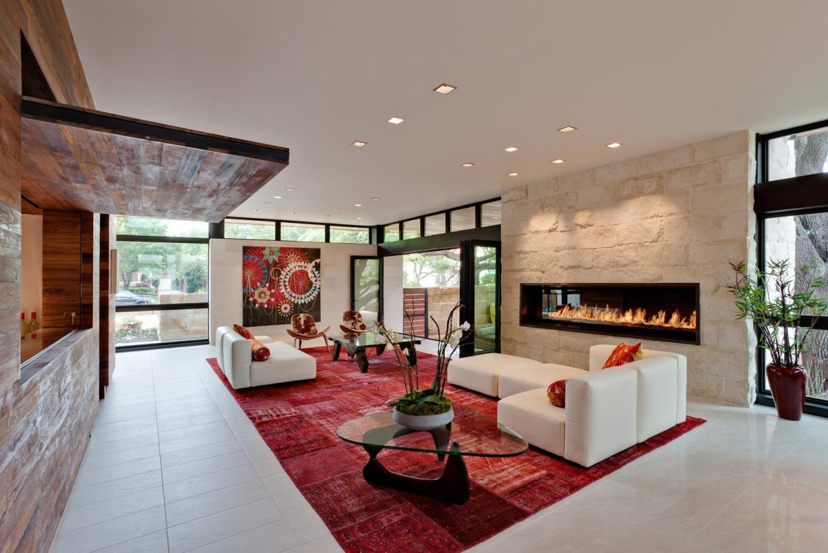 Современные интерьеры домов