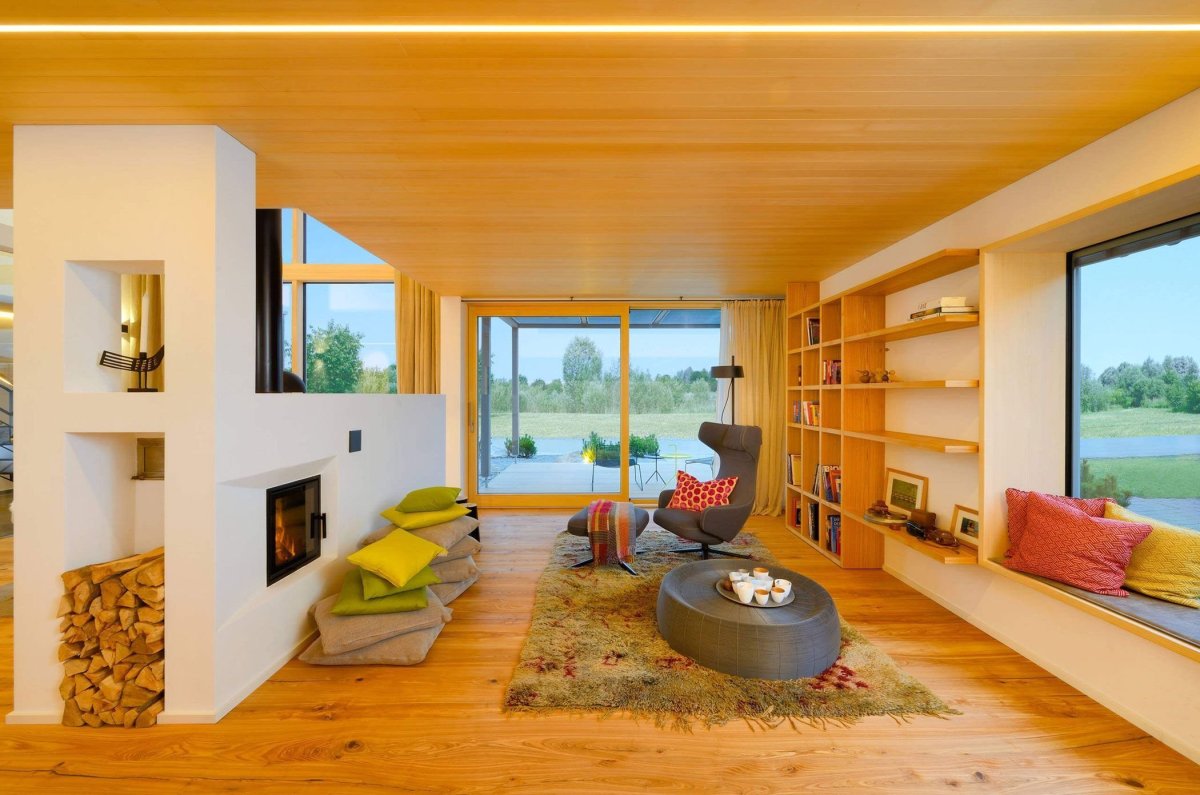 Красивый дом изнутри