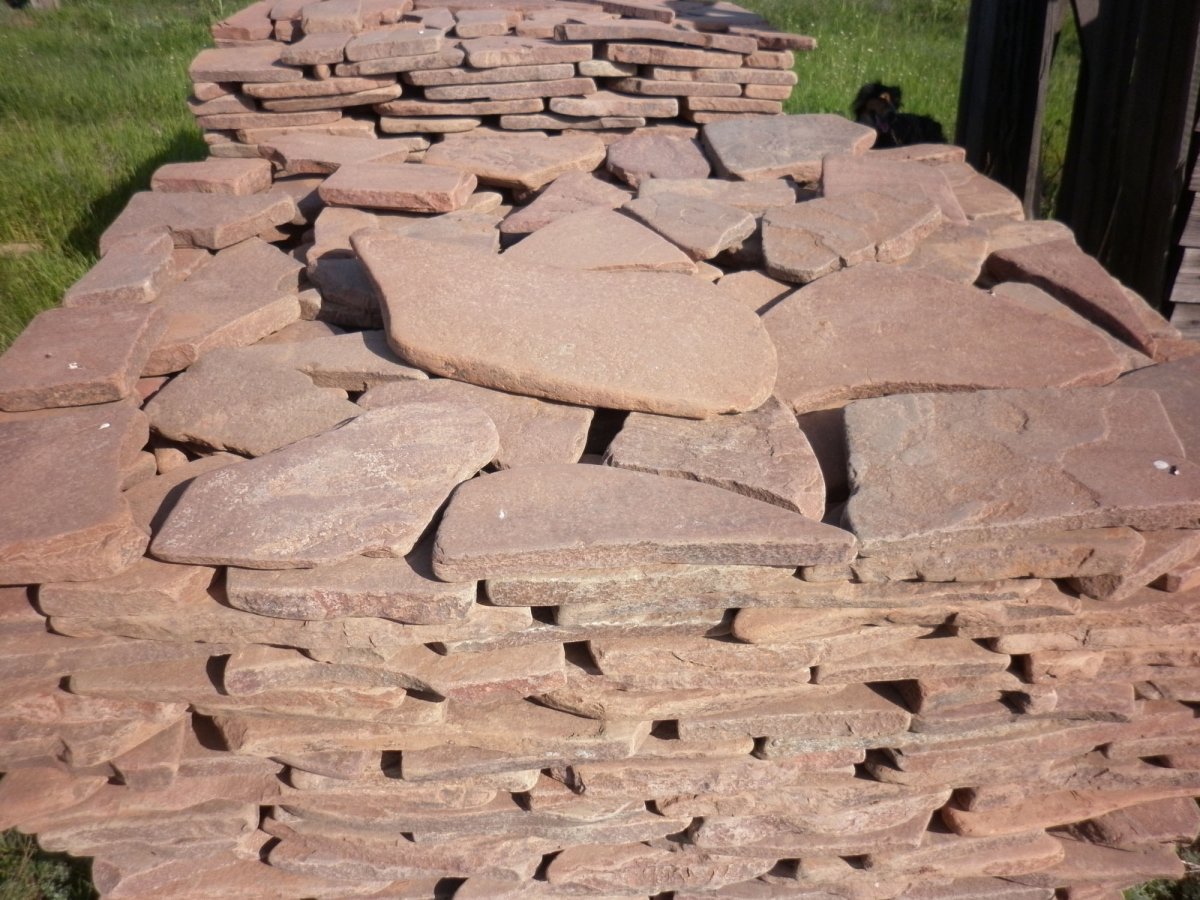 Природный камень плитняк песчаник