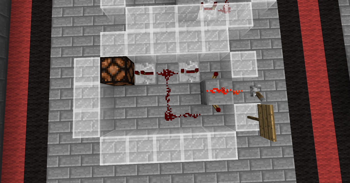 Редстоун стена