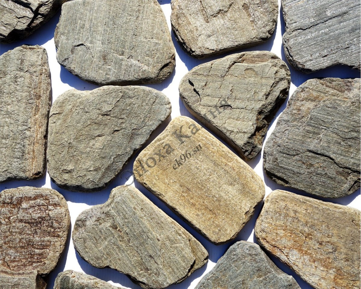 Плитняк Уральский галтованный