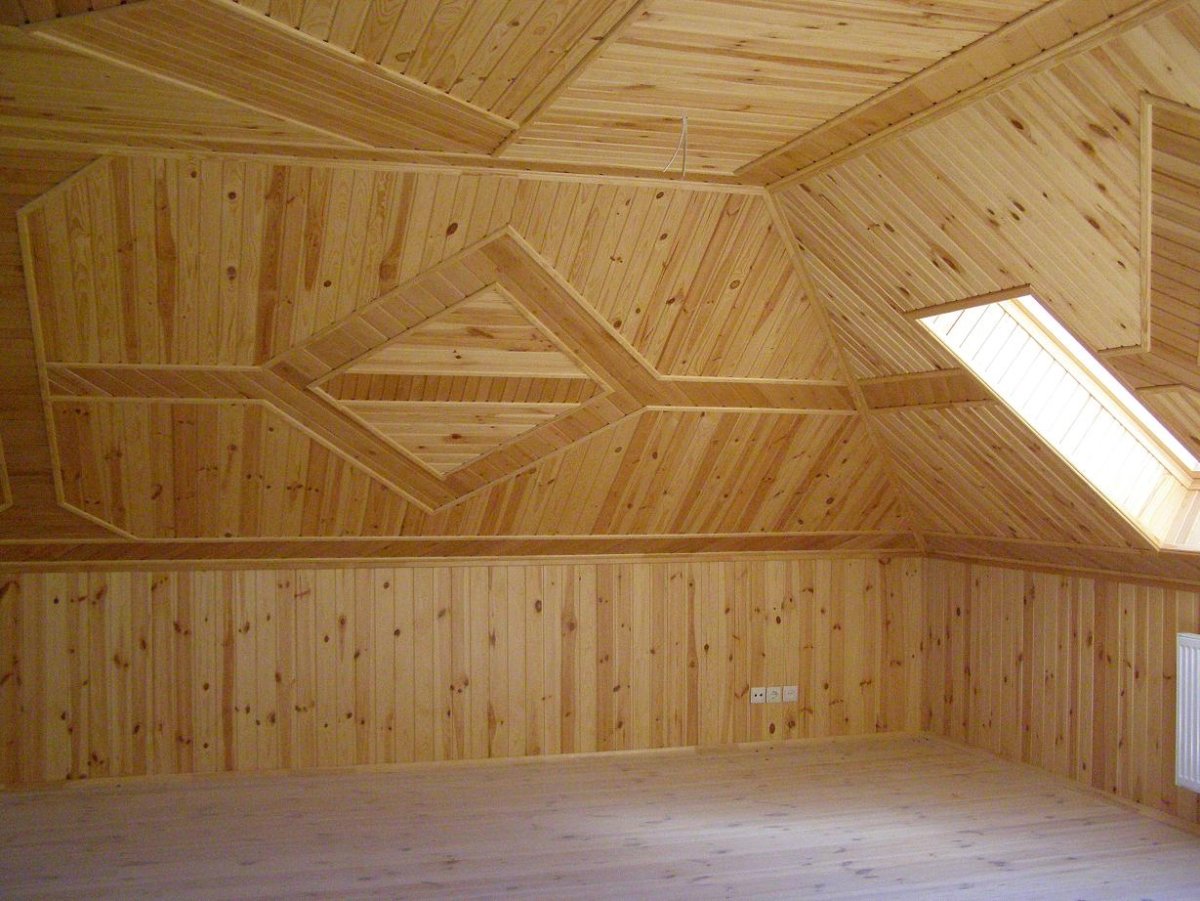 Отделка дома вагонкой