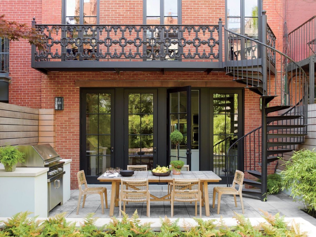 Веранда к таунхаусу