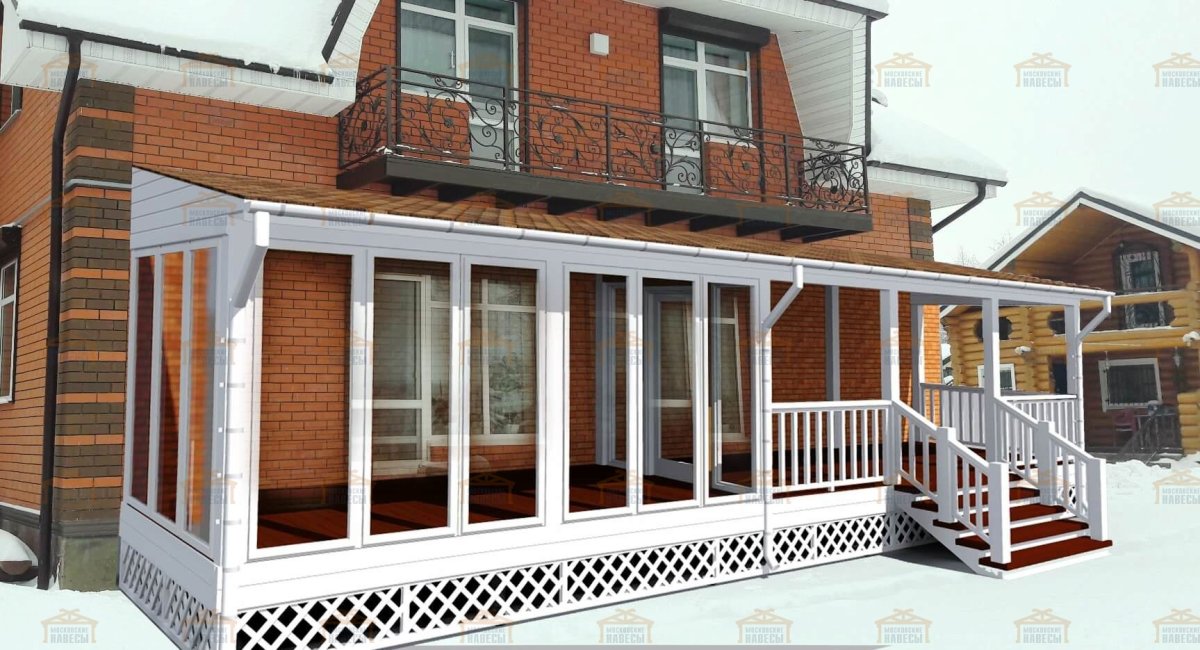 Терраса с тамбуром