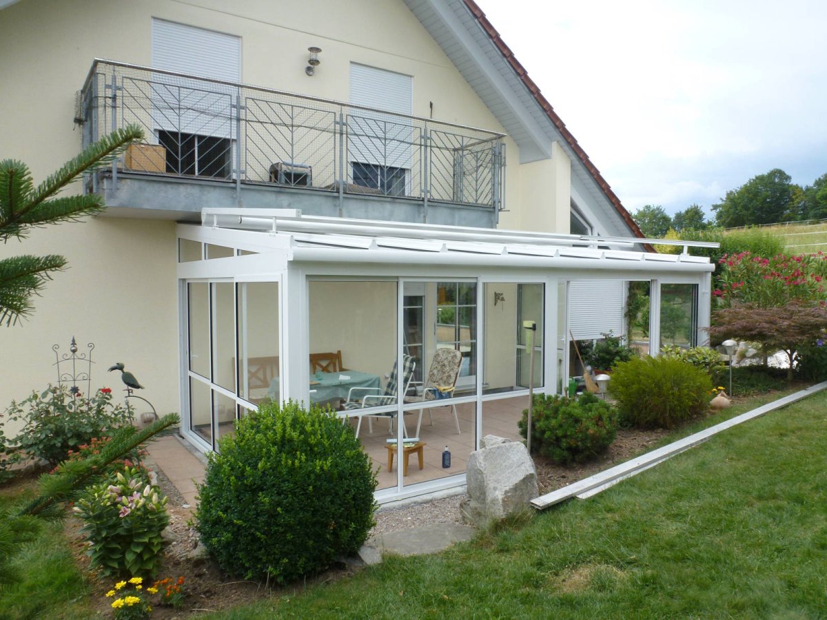 Веранда с балконом к дому