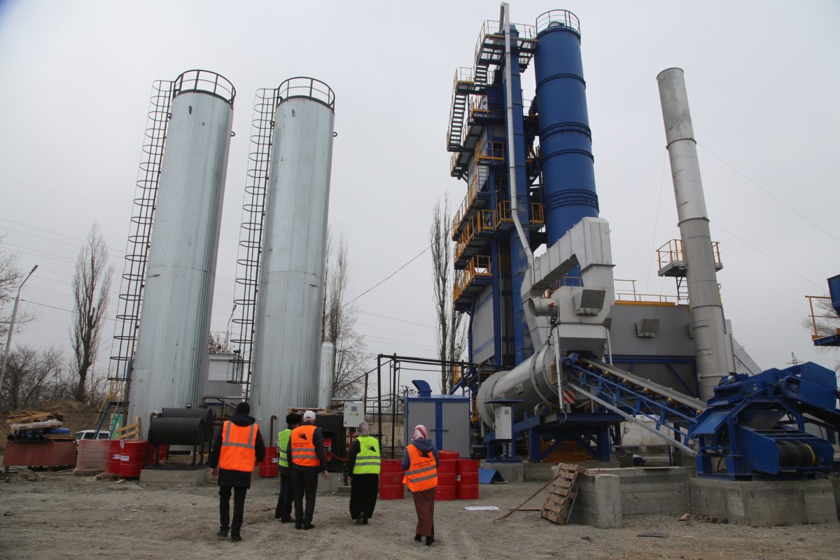 Электрический нагреватель для асфальтобетонного завода АБЗ