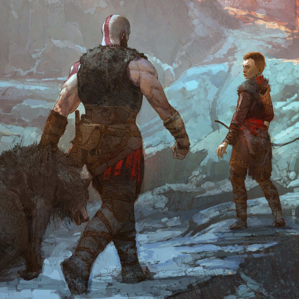 Атрей God of War Рагнарек
