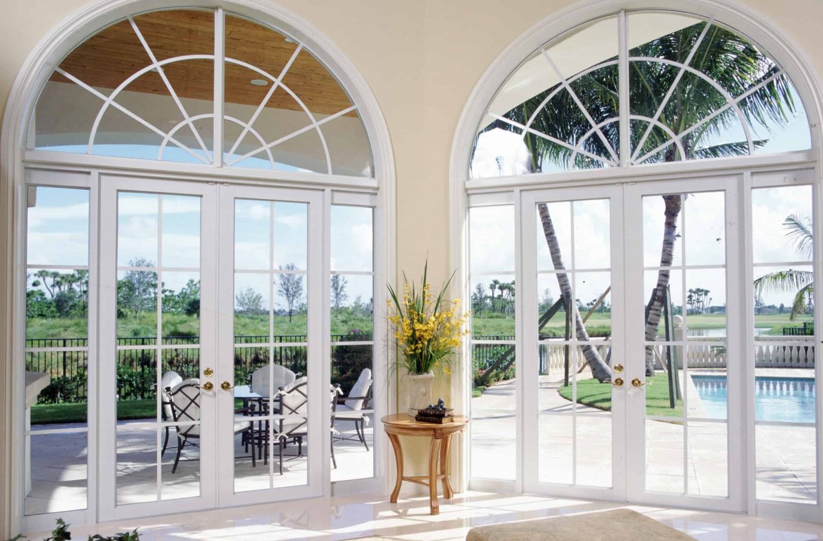 Французское окно окно