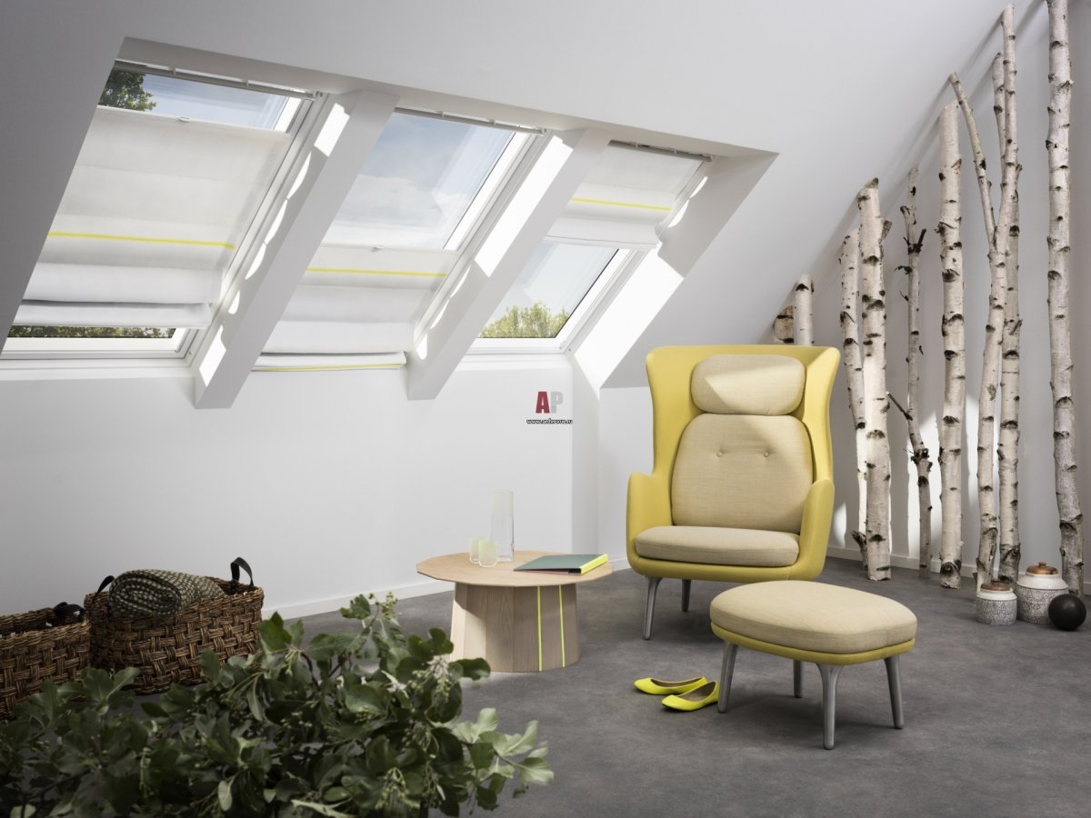 Римские шторы на окна Велюкс