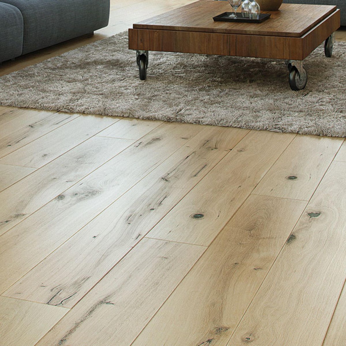 Паркетная доска Barlinek дуб Ivory