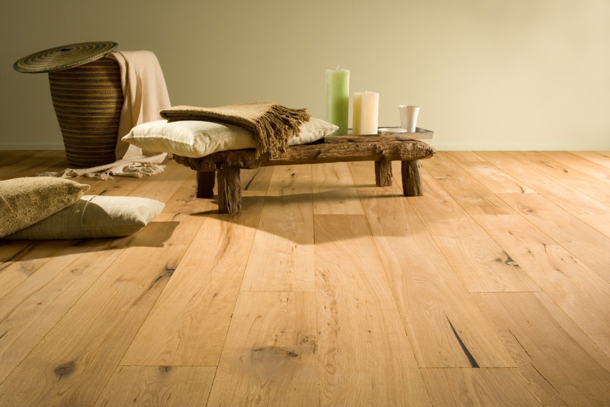 Дубовый паркет в интерьере