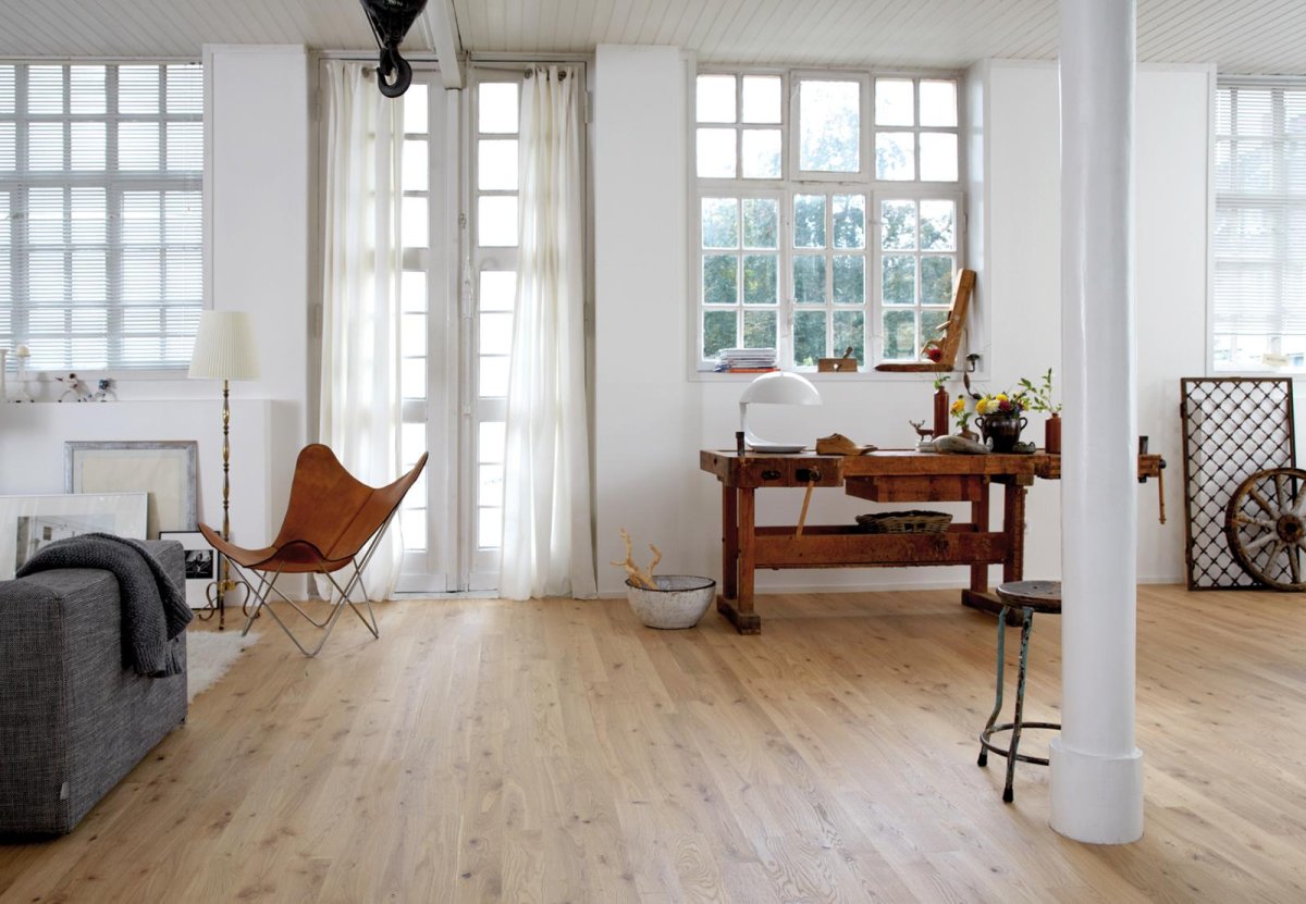 Инженерная доска Bauwerk (Швейцария) crema 15 Cleverpark Bauwerk