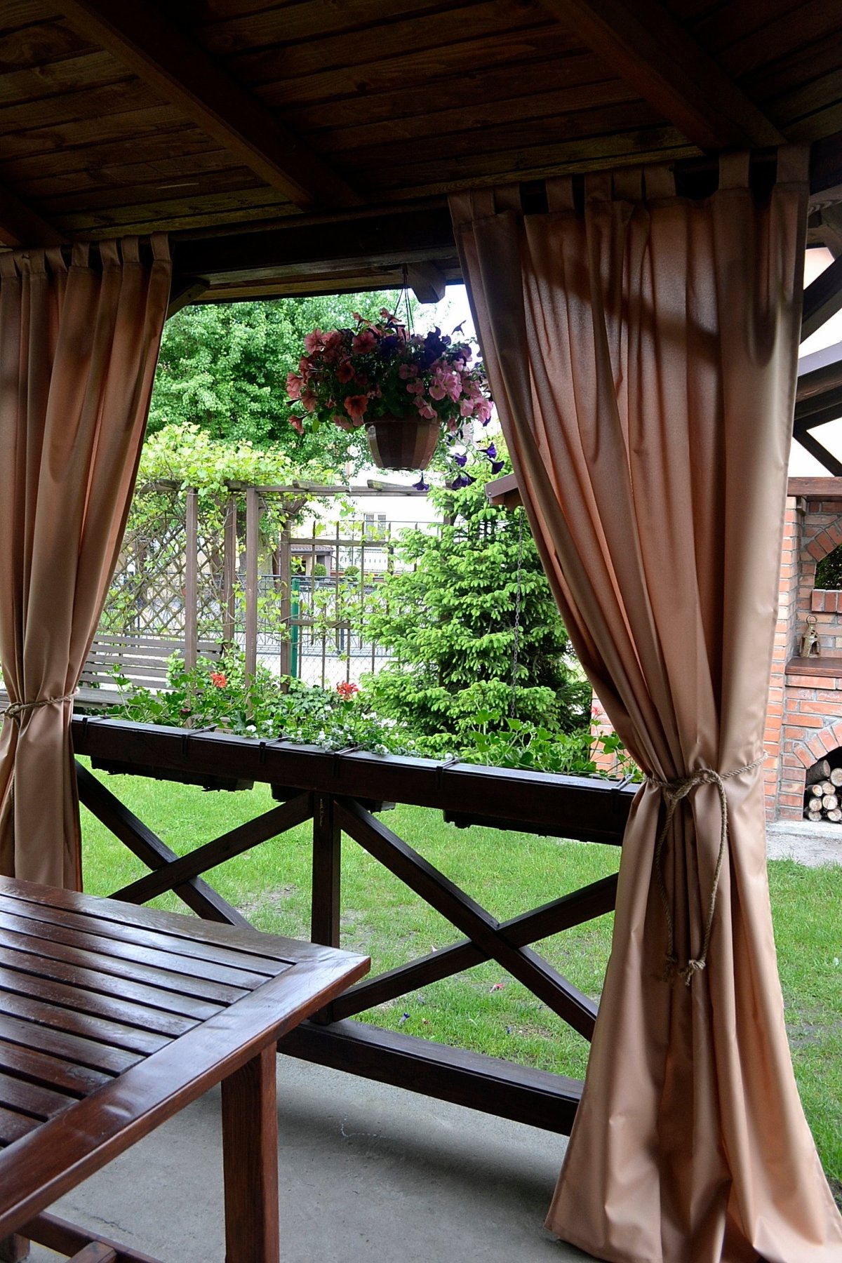 Беседка пикник Gazebo Piknik Brown 2015