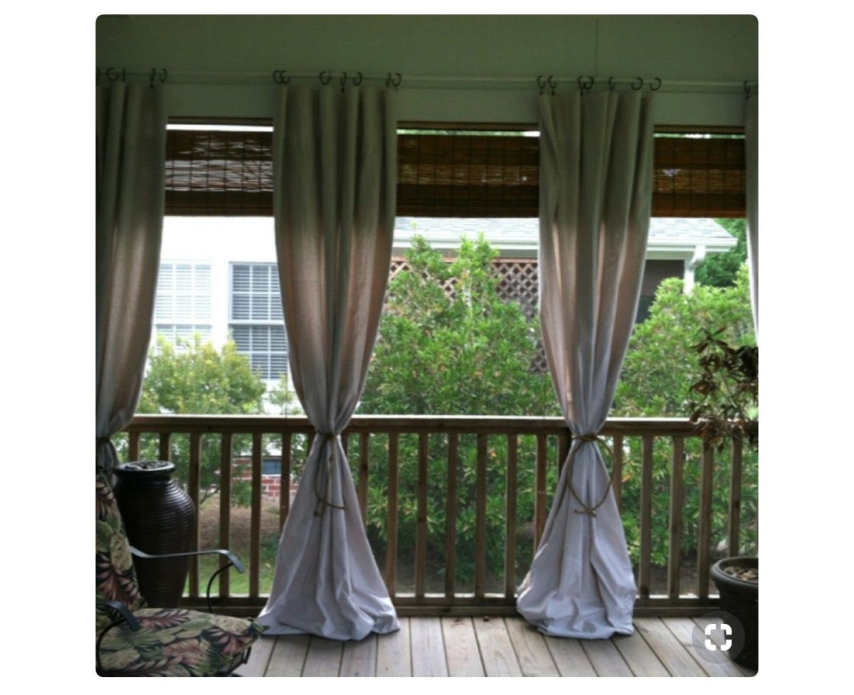 Шторы в беседку