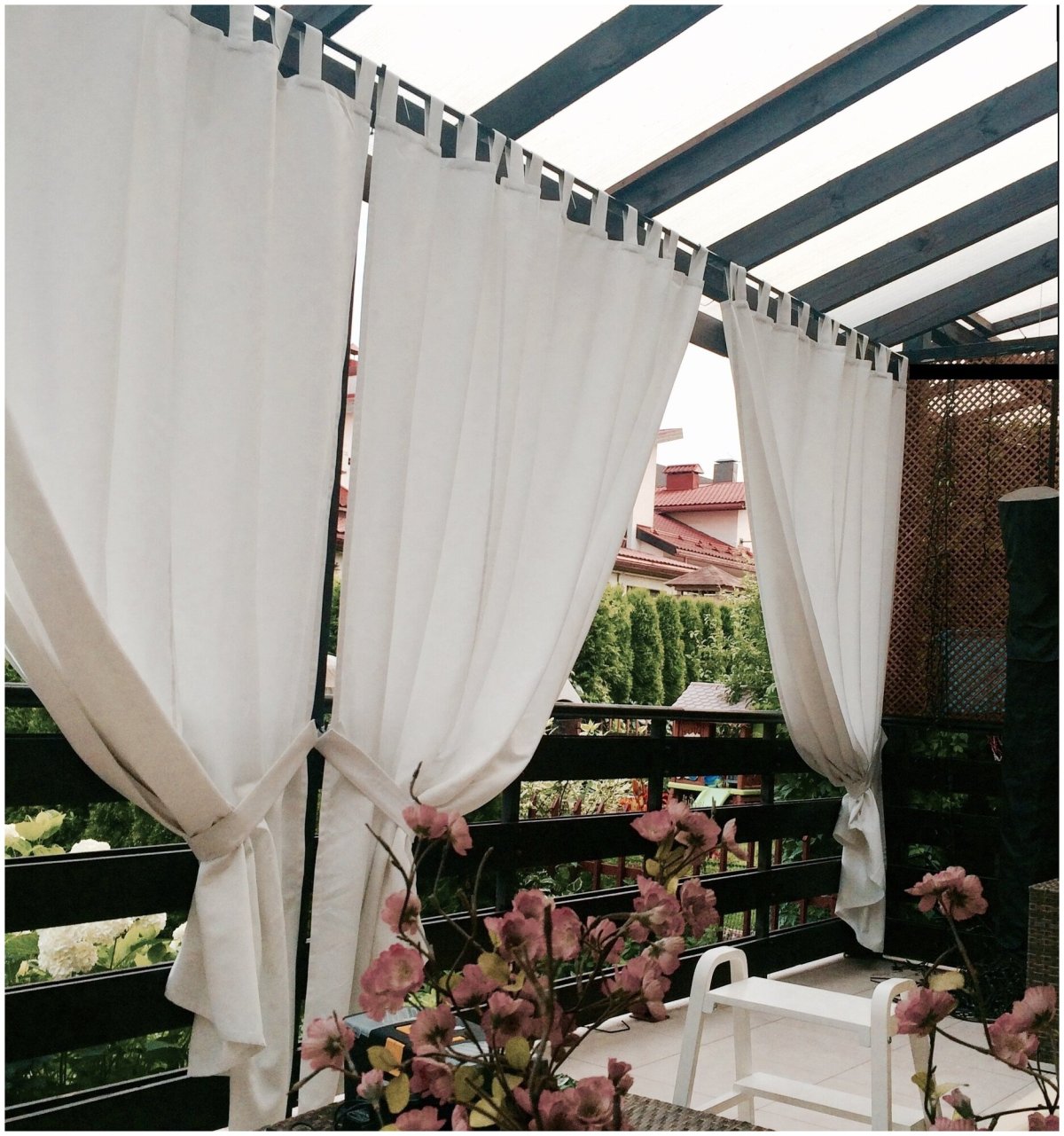 Шторы в беседку