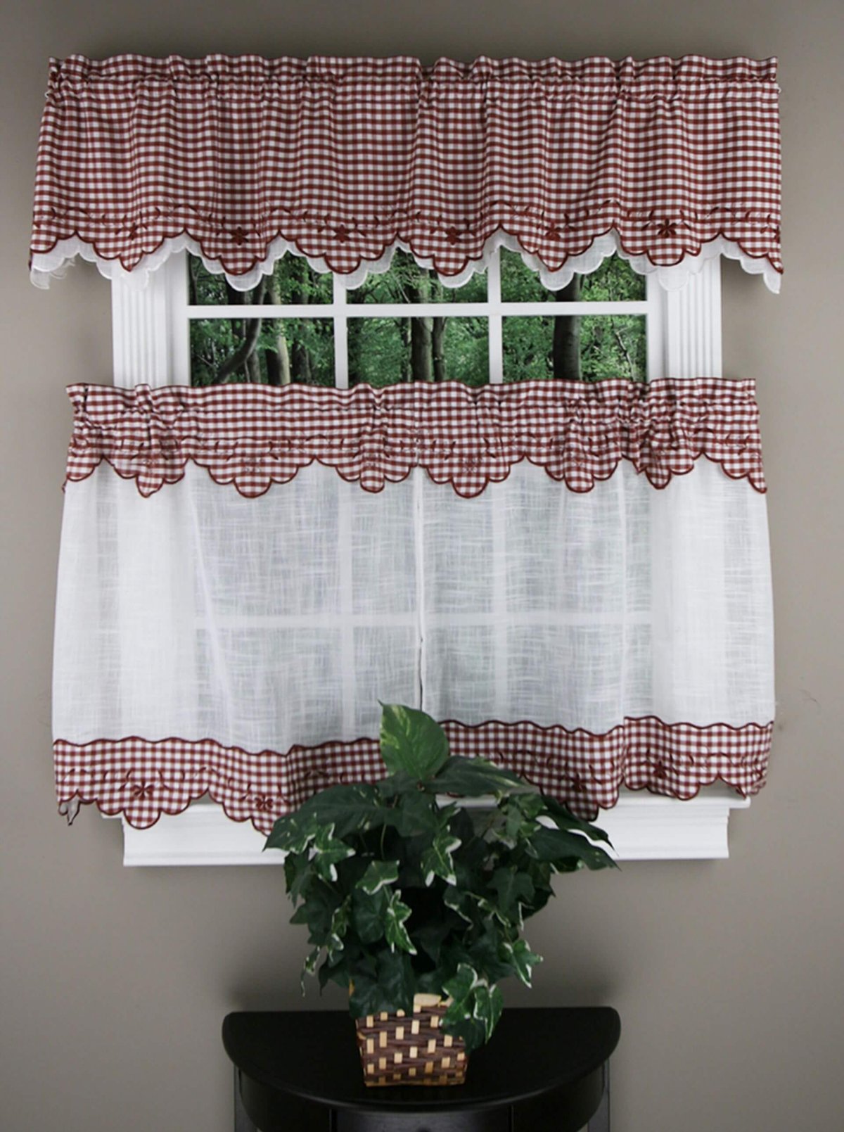 Ш оры в деревенском стиле