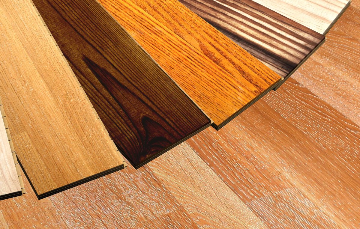 Затонировать пол и покрыть лаком